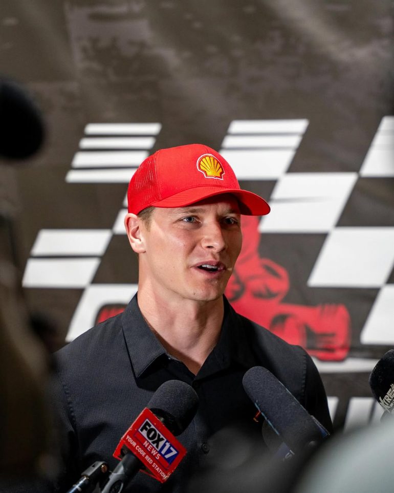Josef Newgarden Nashville Karting for a Cause