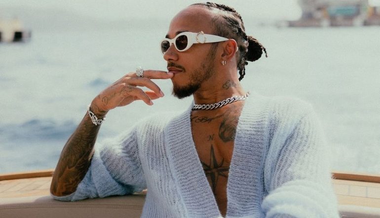 Sir Lewis Hamilton Monaco Dior