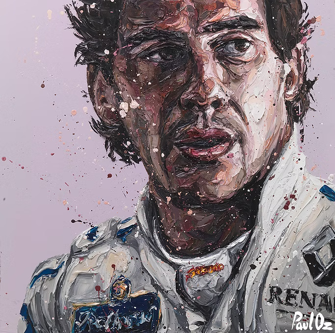 Paul Oz Senna Portait